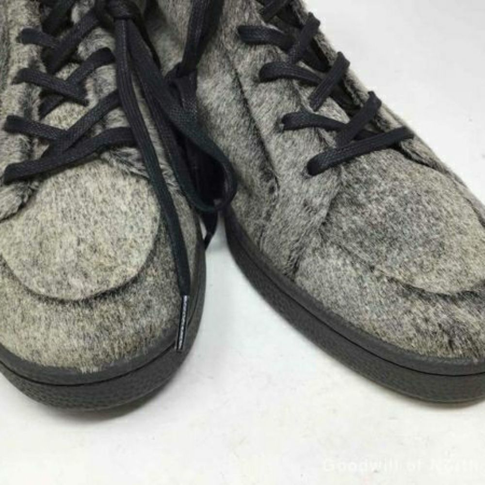 BALENCIAGA Calf Hair Hi-Top Sneakers 41 - Picture 2 of 5